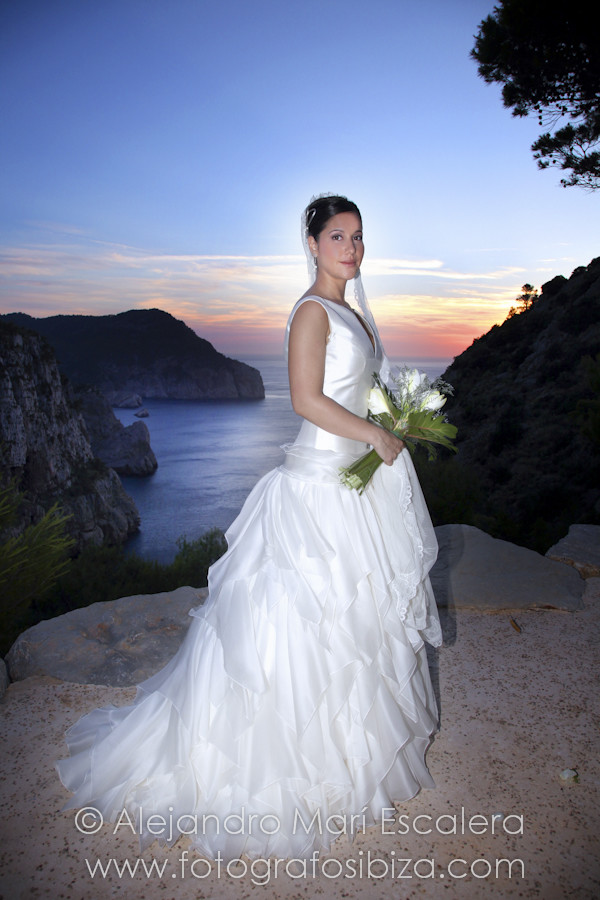 Mari Loli puesta de sol en Ibiza
