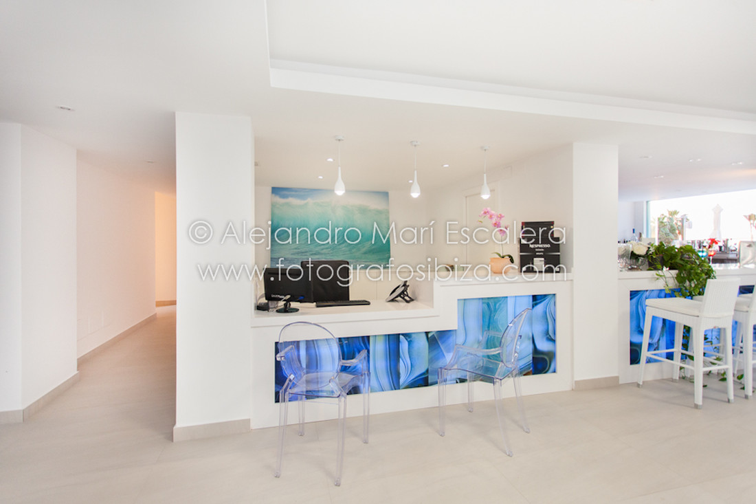 Recepcion apartamentos en ibiza