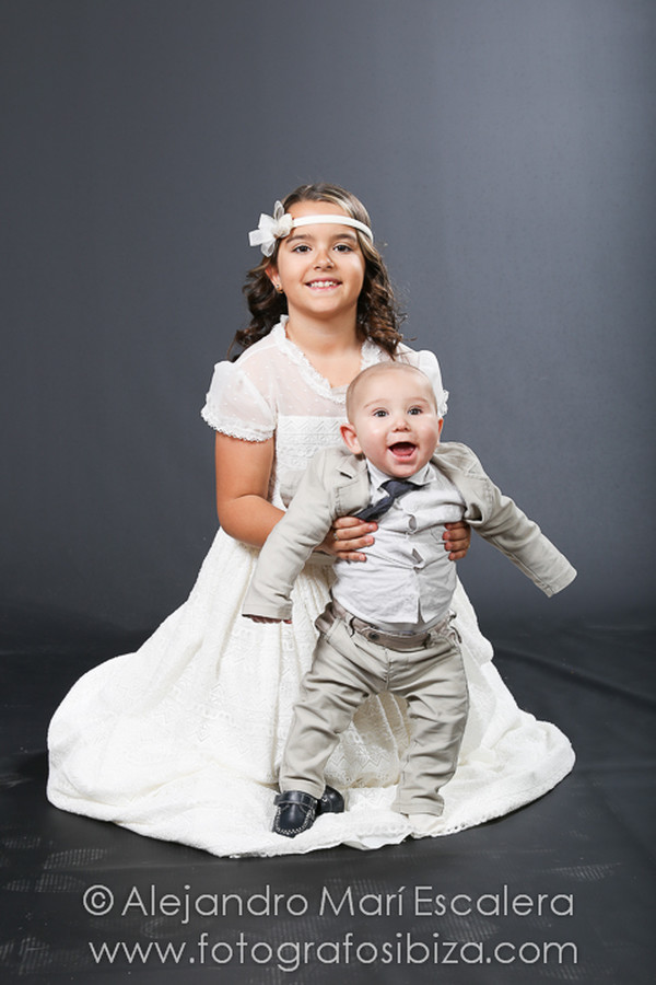 Retrato de EStudio niños en ibiza