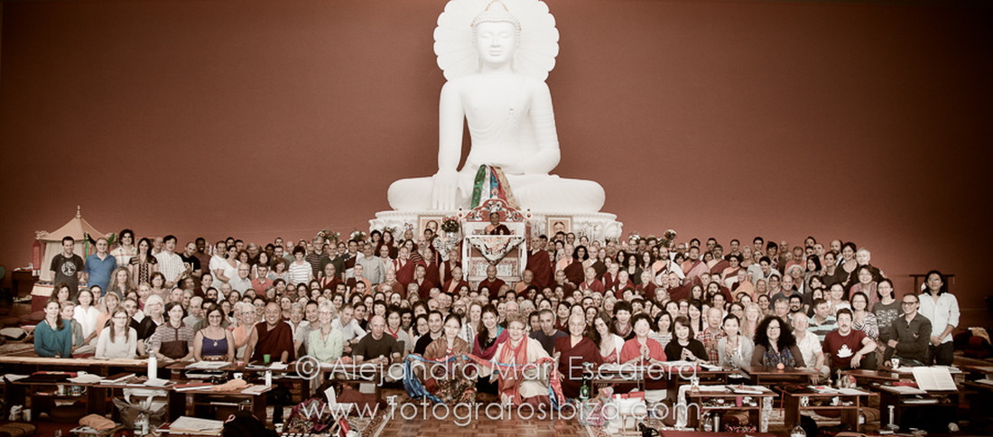 HH Sakya Trizin in Spain