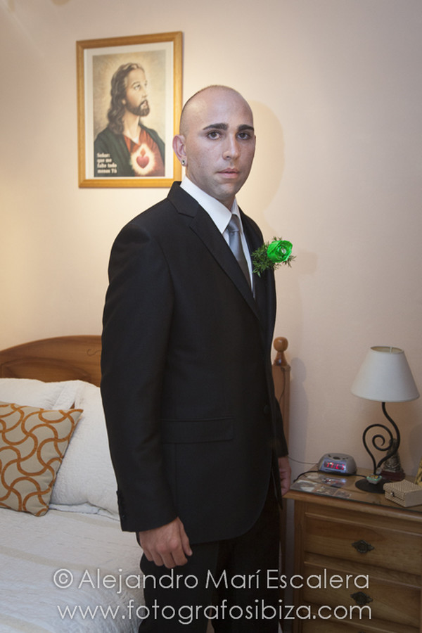 Wedding portrait in Ibiza