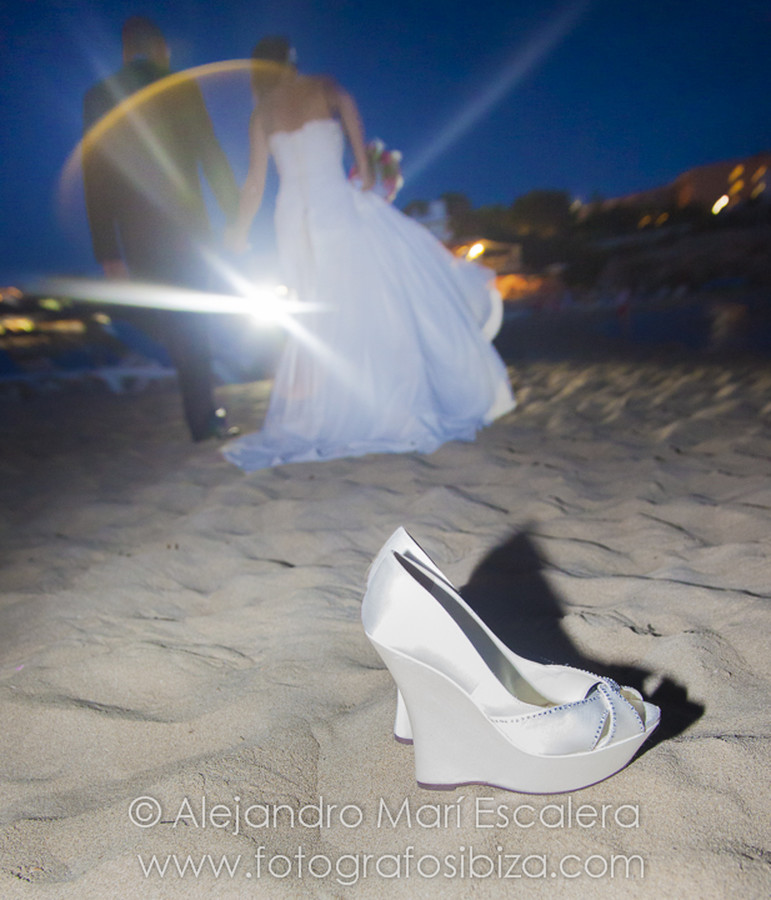 Wedding photo in ibiza