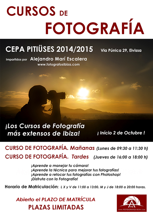 Workshop and photography courses in ibiza and santa eulalia del rio